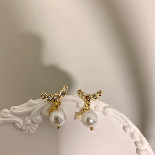 クラシカルピアス【星輝】
