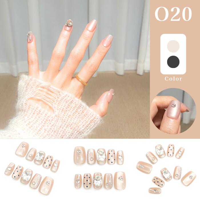 「自由に選べる3点セット」ネイルチップ つけ爪 ジェル風 手描き風 デザイン セット おしゃれ 韓国風 シンプル ガーリー ショート ロング まとめ買い プレゼント用 10種類から選択可能