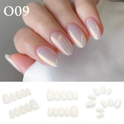 「自由に選べる3点セット」ネイルチップ つけ爪 ジェル風 手描き風 デザイン セット おしゃれ 韓国風 シンプル ガーリー ショート ロング まとめ買い プレゼント用 10種類から選択可能