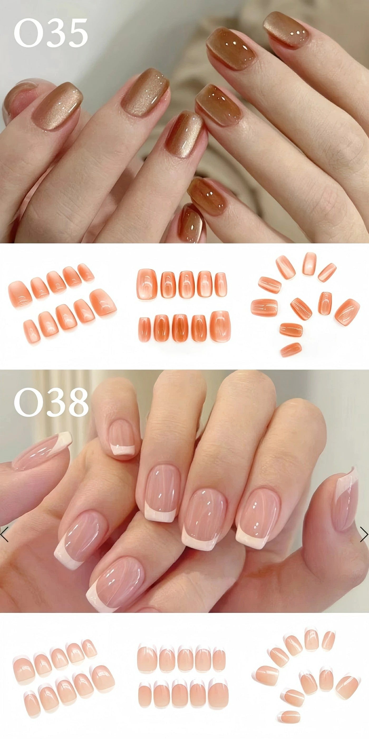 「自由に選べる3点セット」ネイルチップ つけ爪 ジェル風 手描き風 デザイン セット おしゃれ 韓国風 シンプル ガーリー ショート ロング まとめ買い プレゼント用 10種類から選択可能